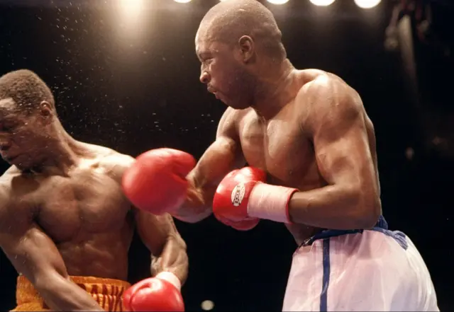 Nigel Benn v Chris Eubank