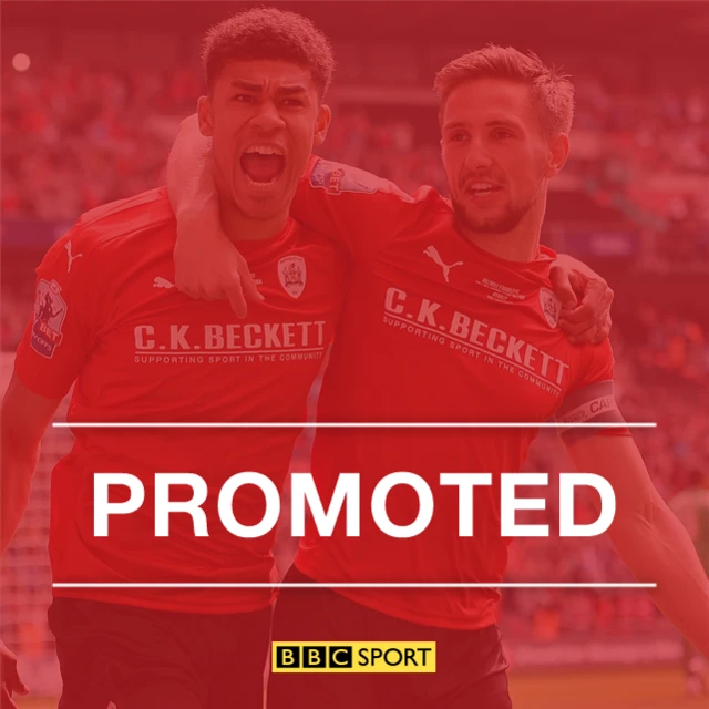 Barnsley win promotion