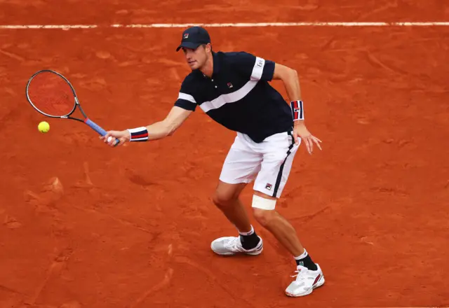 John Isner volley