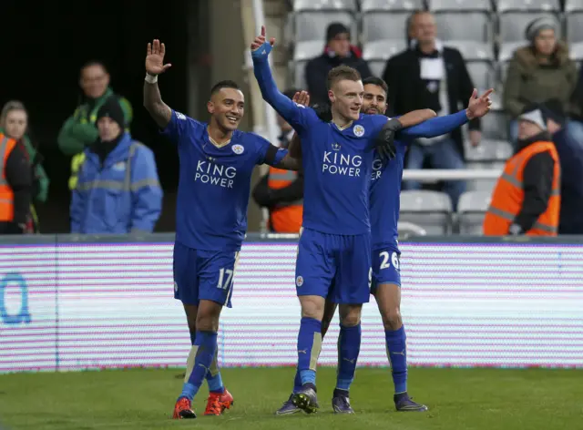 Leicester City players