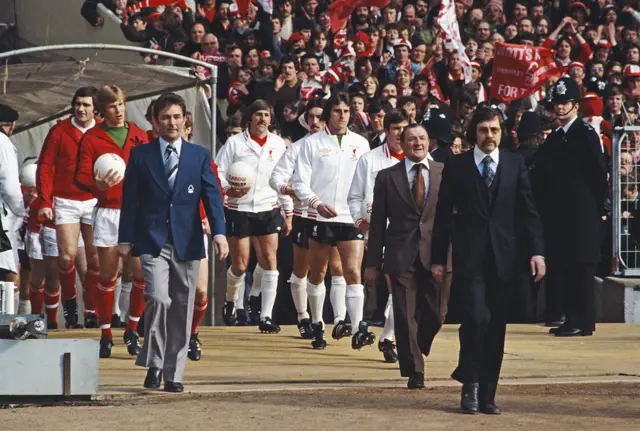 1978 League Cup Final Wembley Stadium Notts Forest v Liverpool