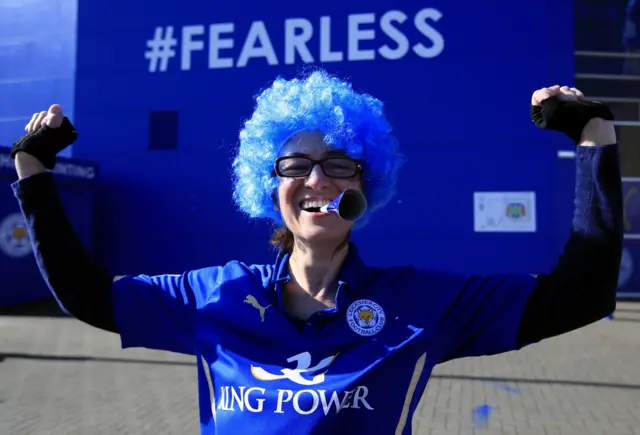 Leicester fan