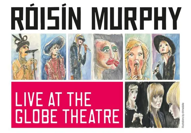 Poster for Roisin Murphy's gig at the Globe