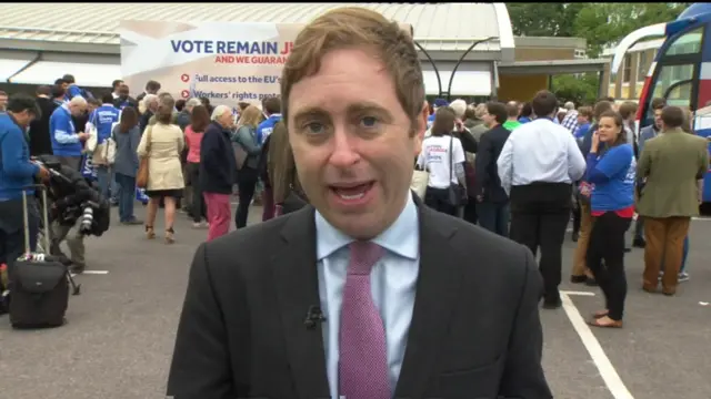 BBC political correspondent Ben Wright