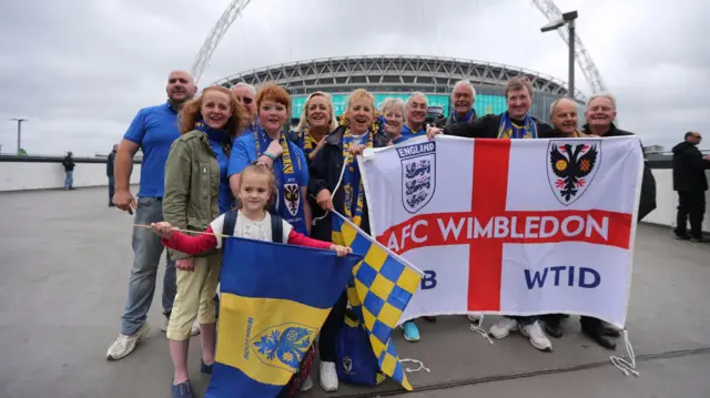 AFC Wimbledon fans