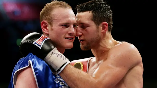 Carl Froch and George Groves