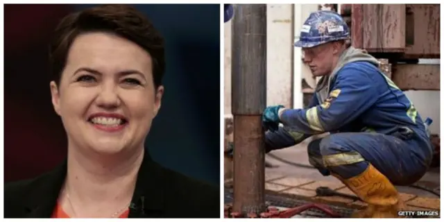 Ruth Davidson and fracking