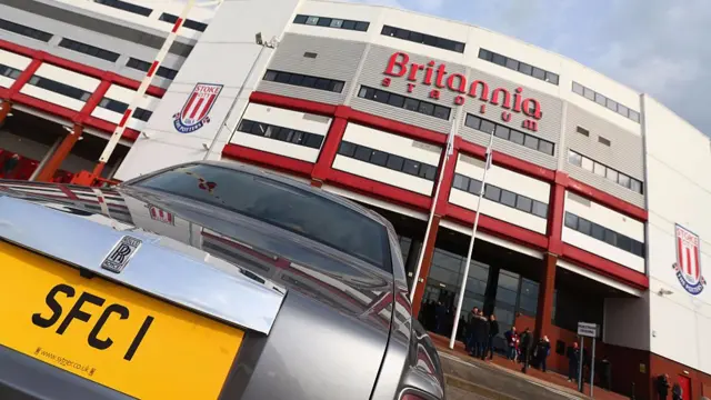 Stoke City's Britannia Stadium