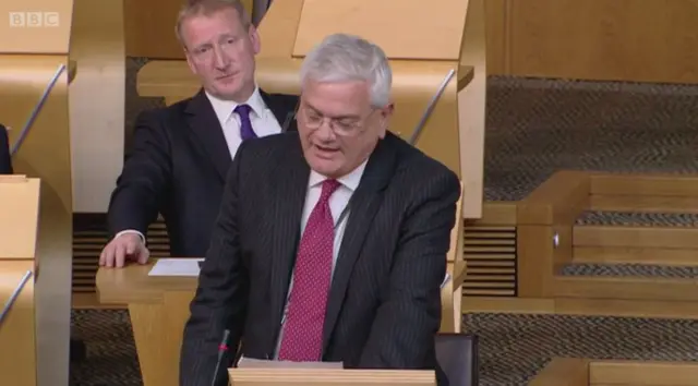 Lib Dem MSP Mike Rumbles