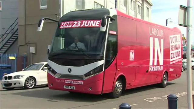 Labour in for Britain battle bus