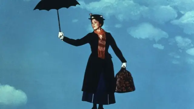 Julie Andrews as Mary Poppins