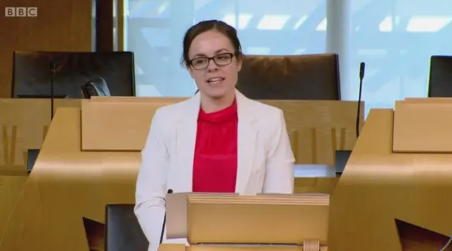 SNP MSP Kate Forbes