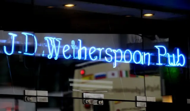 JD Wetherspoon pub