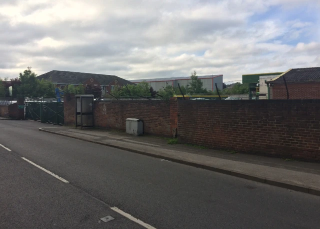 Shows Waste Management site on Slack Lane in Derby