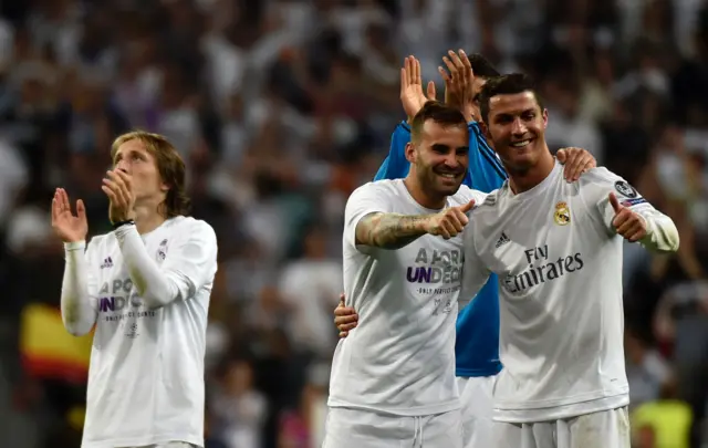 Cristiano Ronaldo celebrate