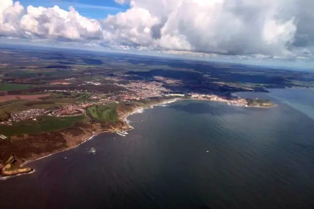 Scarborough from above