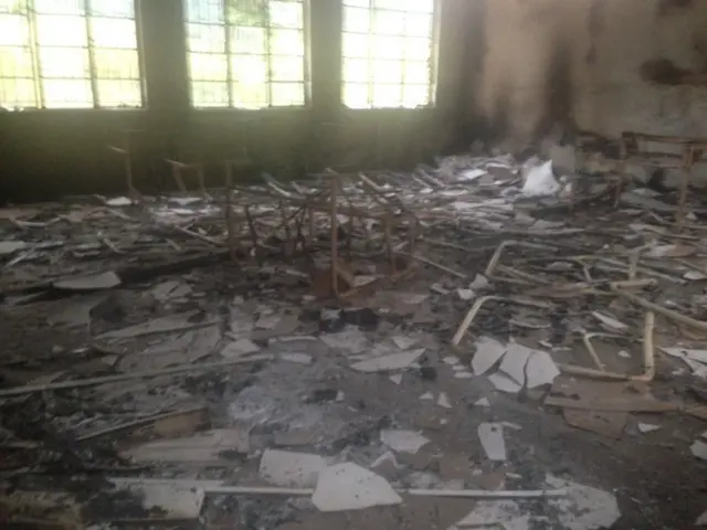 A burnout school in Limpopo province, South Africa