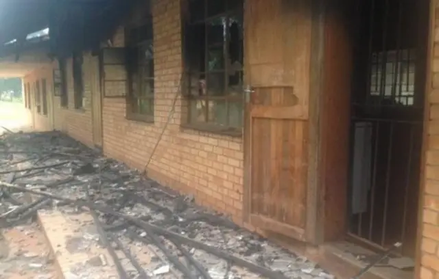 A burnout school in Limpopo province, South Africa