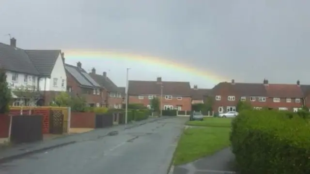 Rainbow over Winsford