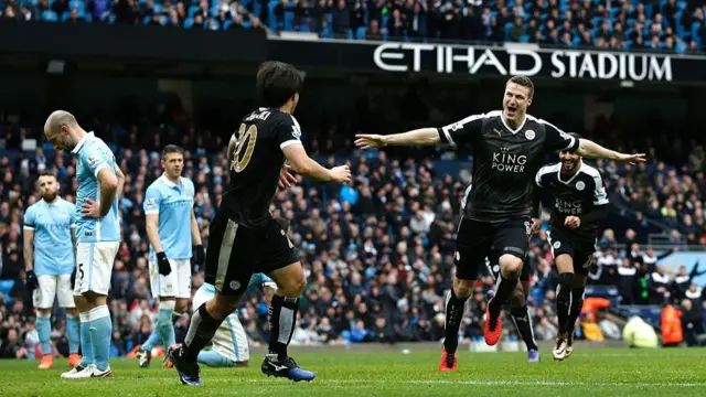 Man City 1-3 Leicester