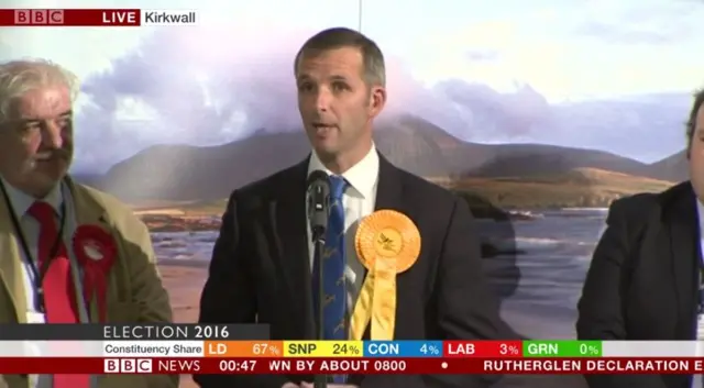 Scottish Lib Dem's Liam McArthur