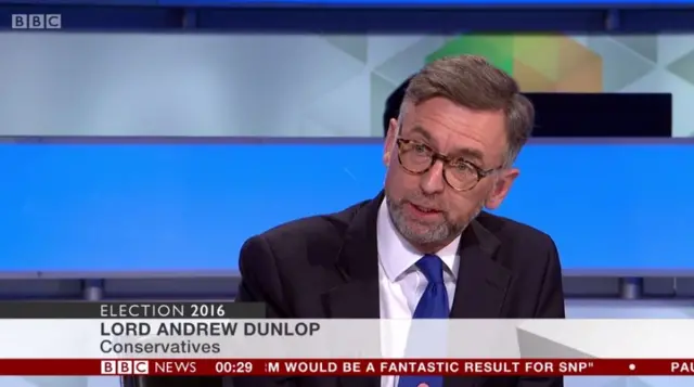 Lord Andrew Dunlop