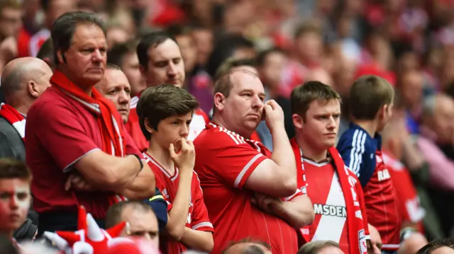 Middlesbrough fans