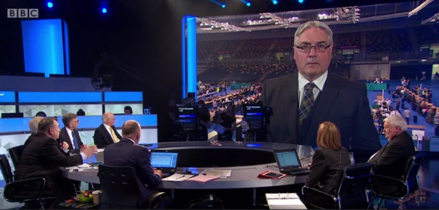 Labour leader of Glasgow City Council Frank MacAveety