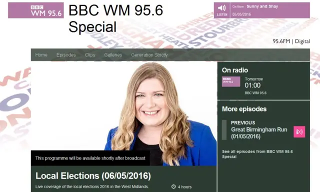 BBC WM election special