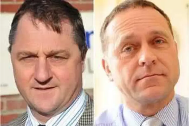 Humberside Police and Crime Commissioner candidates Matthew Grove and Keith Hunter