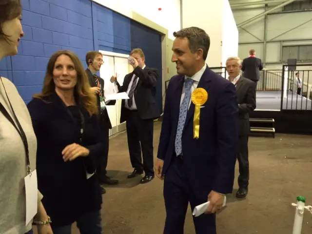 Alex Cole Hamilton of the Scottish Lib Dems