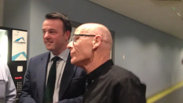 Colum Eastwood and Eamonn McCann