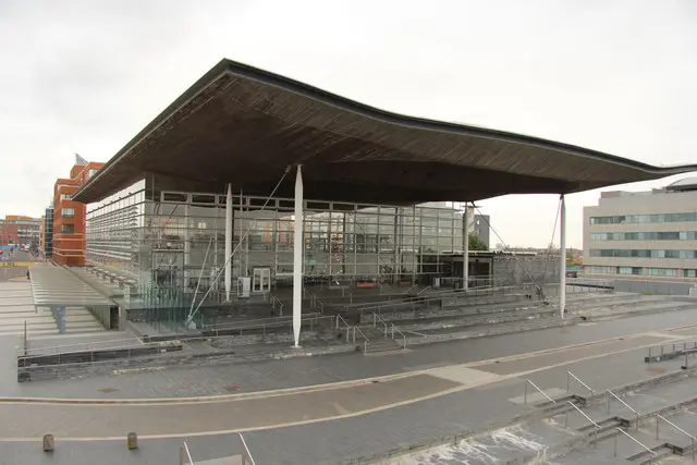 Senedd in Cardiff Bay