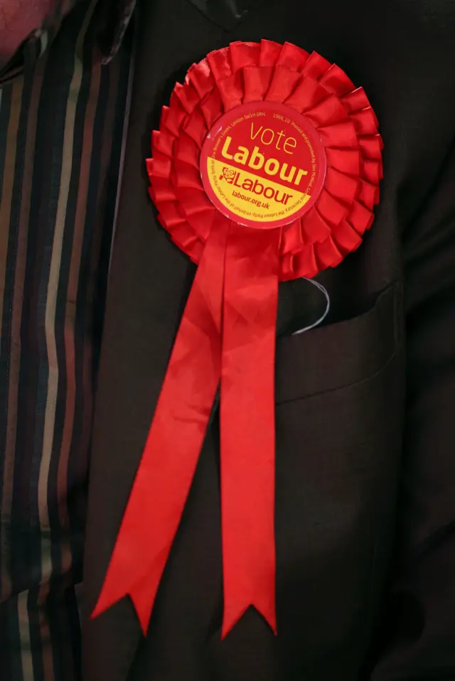 Labour rosette