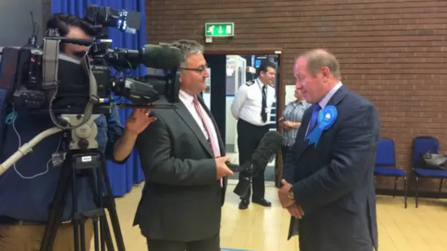 Tim Passmore with Kevin Burch