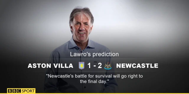 Aston Villa v Newcastle