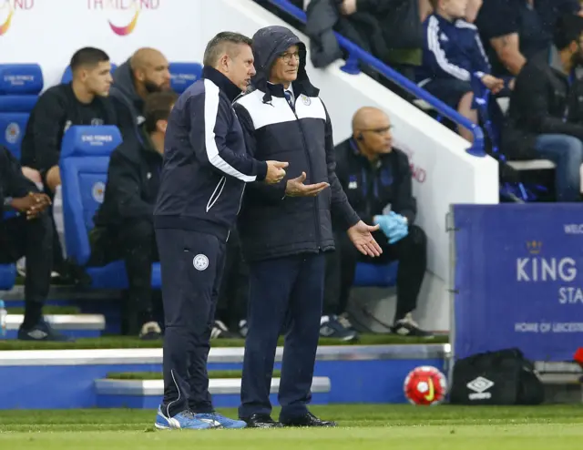 Leicester boss Claudio Ranieri