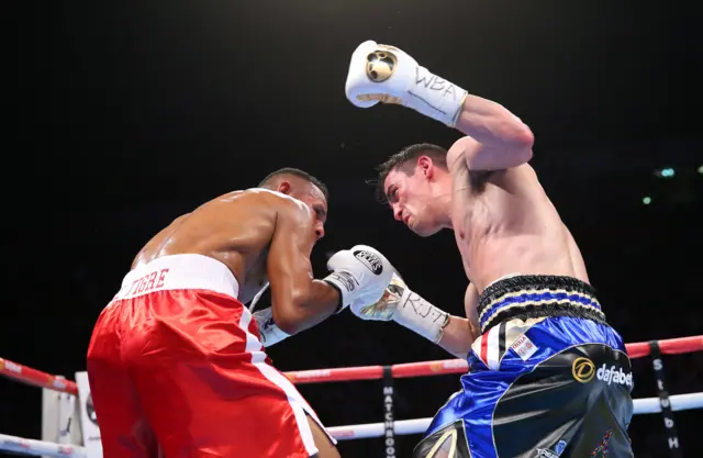 Ismael Barroso and Anthony Crolla