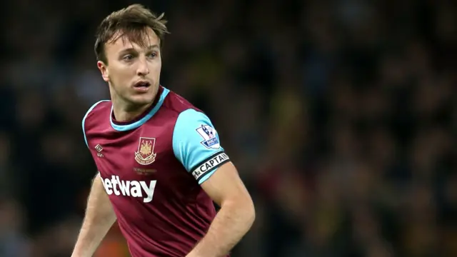 Mark Noble, West Ham captain