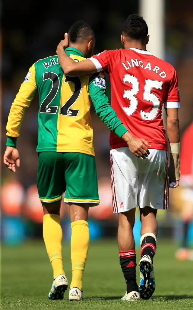 Nathan Redmond and Jesse Lingard