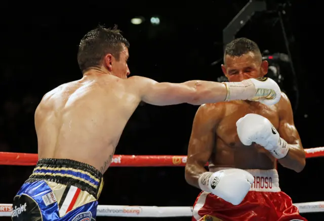 Anthony Crolla and Ismael Barroso