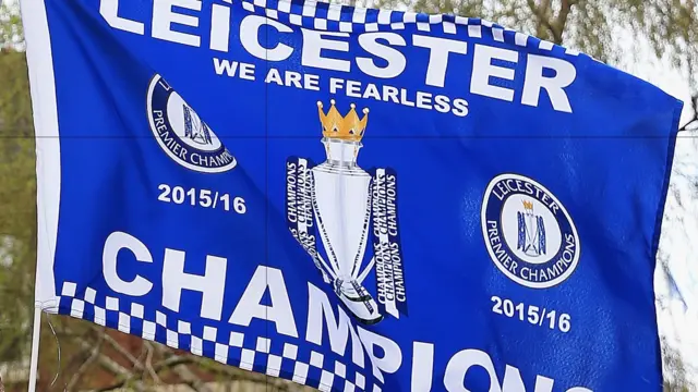 Leicester, Champions flag