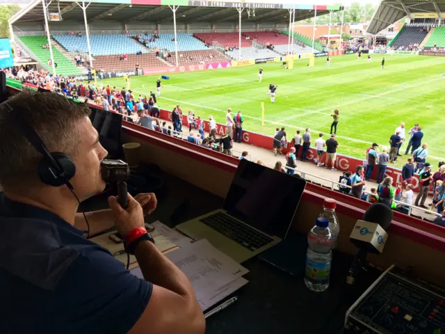 Tom May on commentary