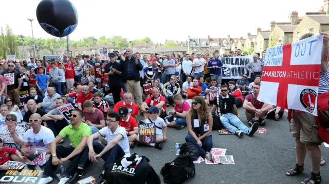 Charlton Athletic fans