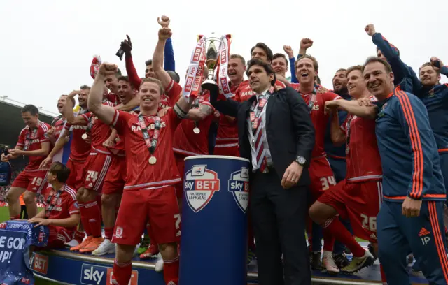 Middlesbrough celebrate