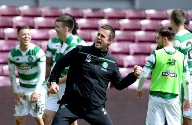 Celtic manager Ronny Deila