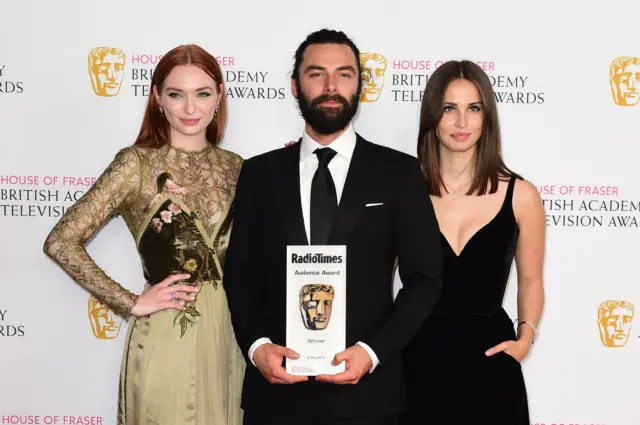 Eleanor Tomlinson, Adian Turner and Heida Reed