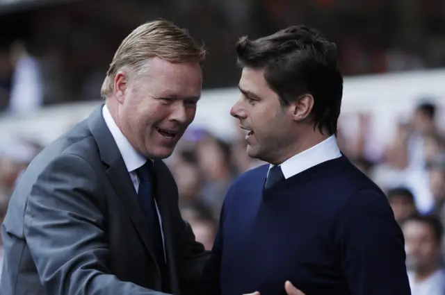 Ronald Koeman and Mauricio Pochettino