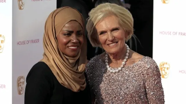 Nadiya Hussein and Mary Berry