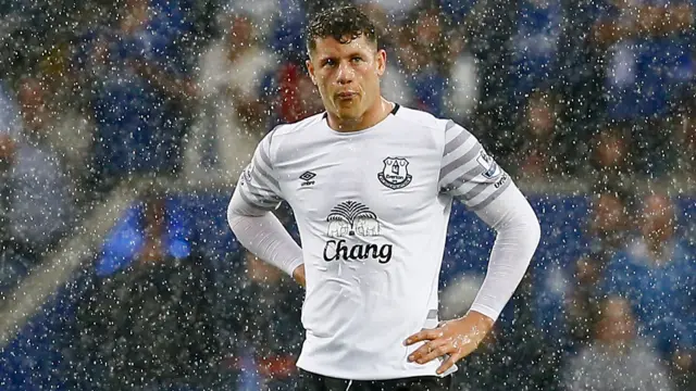 Ross Barkley looks dejected Reuters